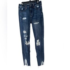 American Eagle Distressed Stretch Jeans 4